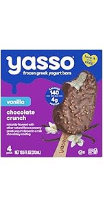 Amazon.com: Yasso Frozen Greek Yogurt Bars 4 Cherry Chocolate